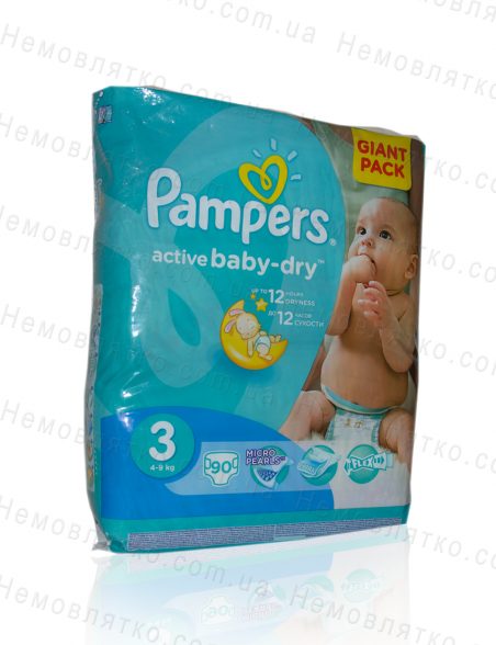 Дитячі підгузки Pampers (гігант пак)  № 3