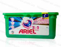 Гелеві капсули для прання ARIEL 3 в 1 з Ленором